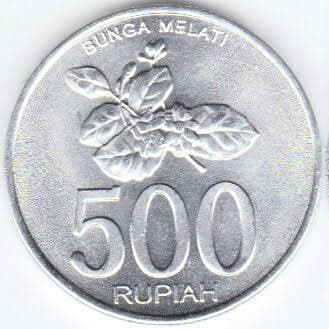 Detail Gambar Uang 500 Rupiah Logam Nomer 49