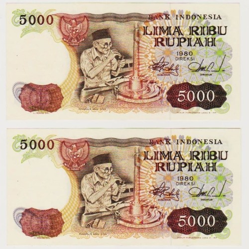 Detail Gambar Uang 5000 Rupiah Nomer 36