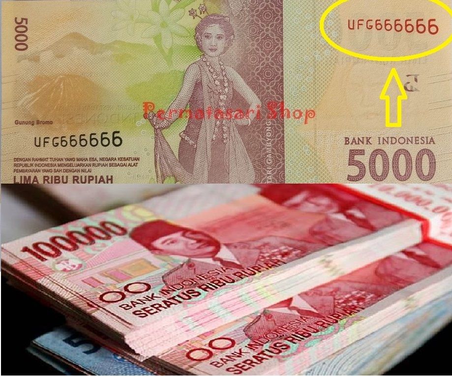 Detail Gambar Uang 5000 Rupiah Nomer 37