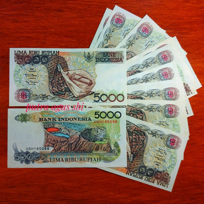 Detail Gambar Uang 5000 Rupiah Nomer 49