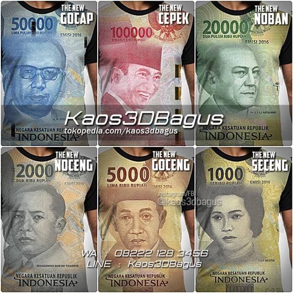 Gambar Uang Baru Kaos - KibrisPDR