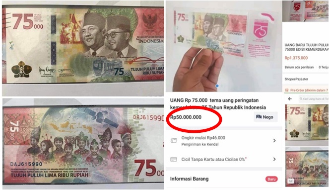 Detail Gambar Uang Baru Ri Nomer 39