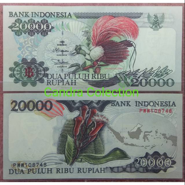 Detail Gambar Uang Duapuluh Ribu Nomer 50