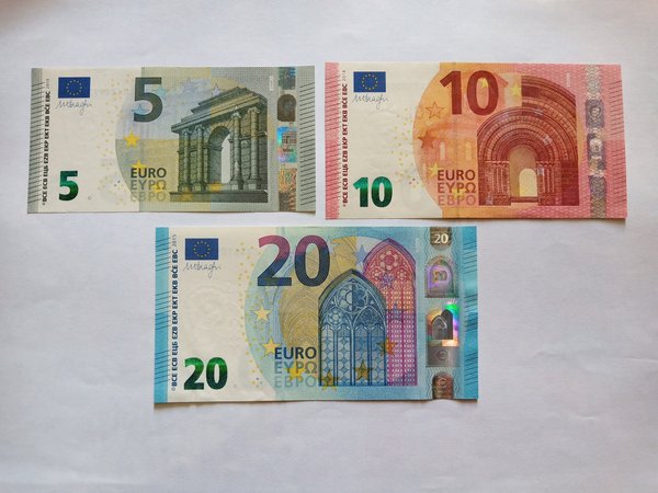 Detail Gambar Uang Euro Nomer 20