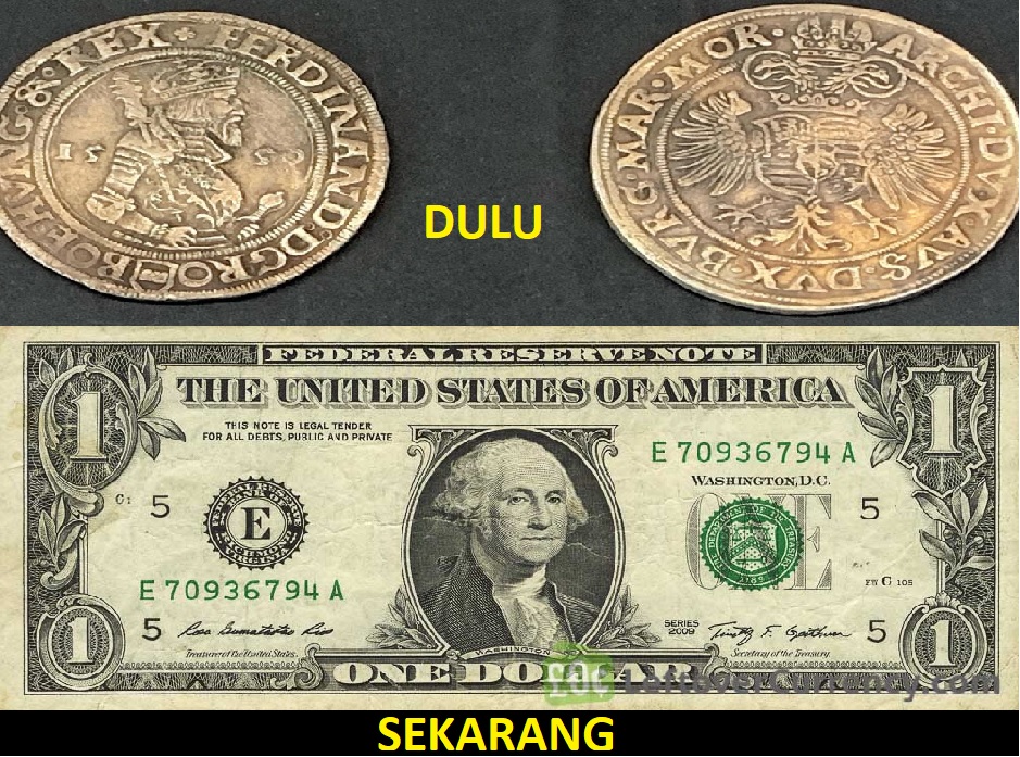 Detail Gambar Uang Kartal Indonesia Dollar Amerika Nomer 49