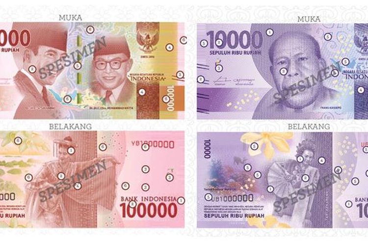 Detail Gambar Uang Kertas Rupiah Nomer 16