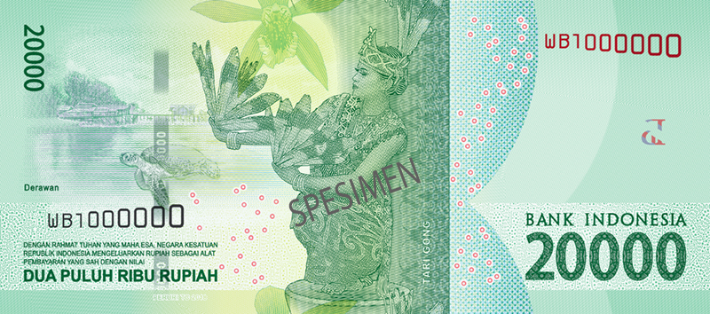 Detail Gambar Uang Kertas Rupiah Nomer 3