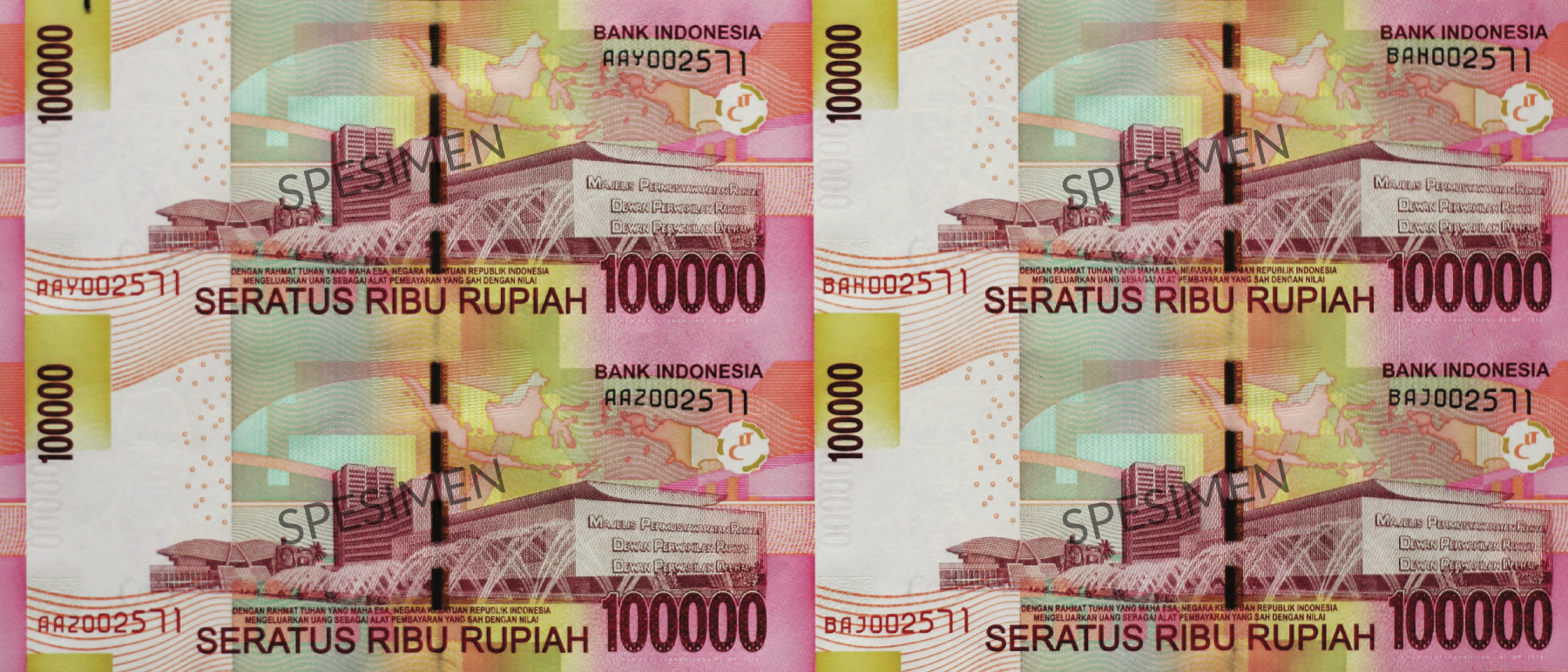 Detail Gambar Uang Kertas Rupiah Nomer 48