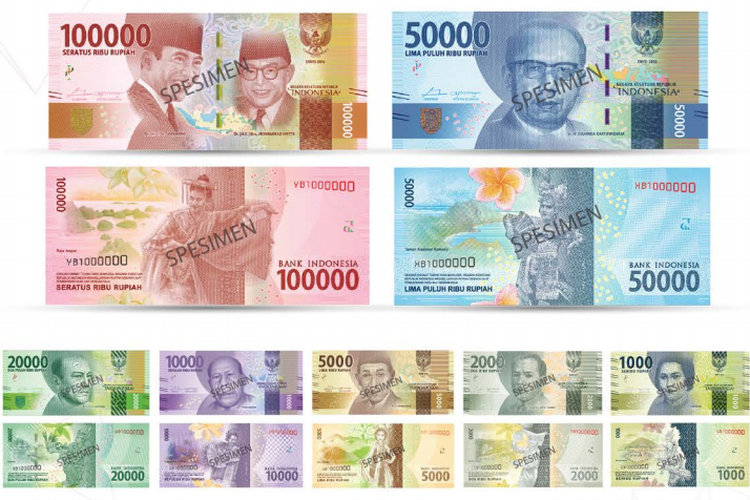 Detail Gambar Uang Kertas Rupiah Nomer 7