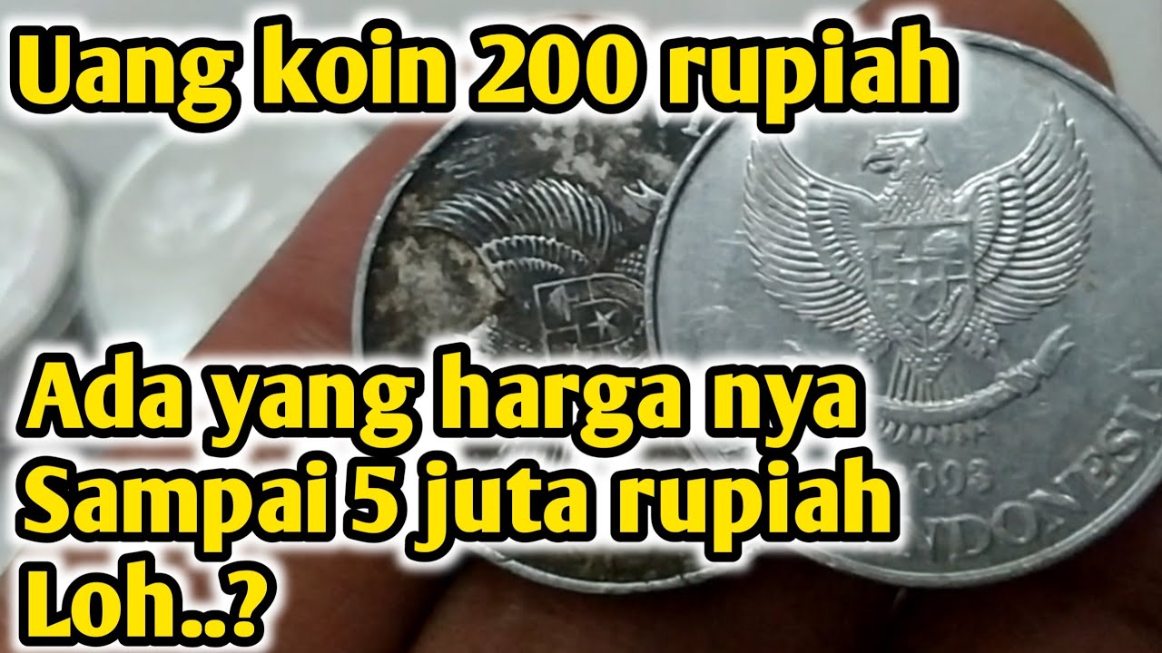 Detail Gambar Uang Koin 200 Rupiah Nomer 34