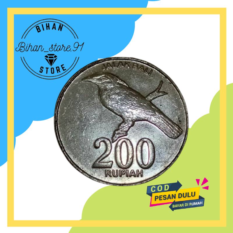 Download Gambar Uang Koin 200 Rupiah Nomer 39