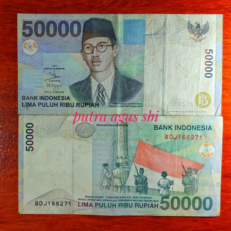 Detail Gambar Uang Lima Puluh Ribu Nomer 42