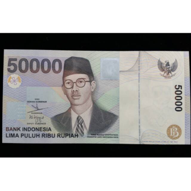 Detail Gambar Uang Lima Puluh Ribu Nomer 50