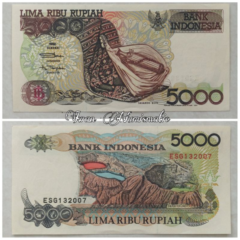 Detail Gambar Uang Lima Ribu Nomer 17