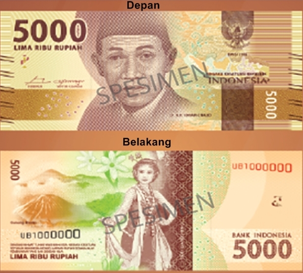Detail Gambar Uang Lima Ribu Nomer 18