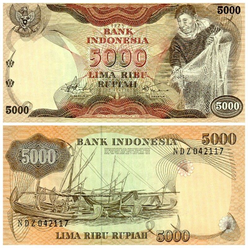 Detail Gambar Uang Lima Ribu Nomer 22