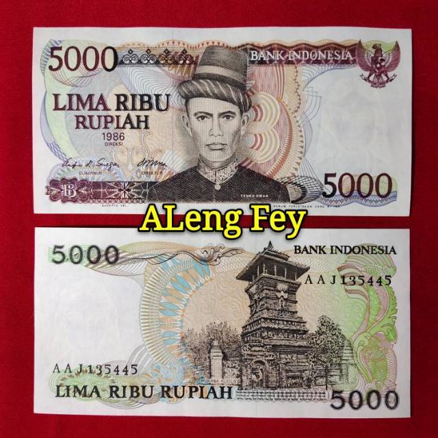 Detail Gambar Uang Lima Ribu Nomer 27