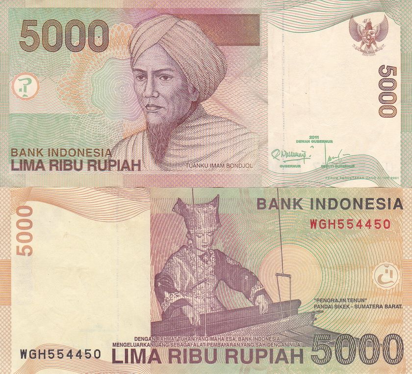 Detail Gambar Uang Lima Ribu Nomer 4