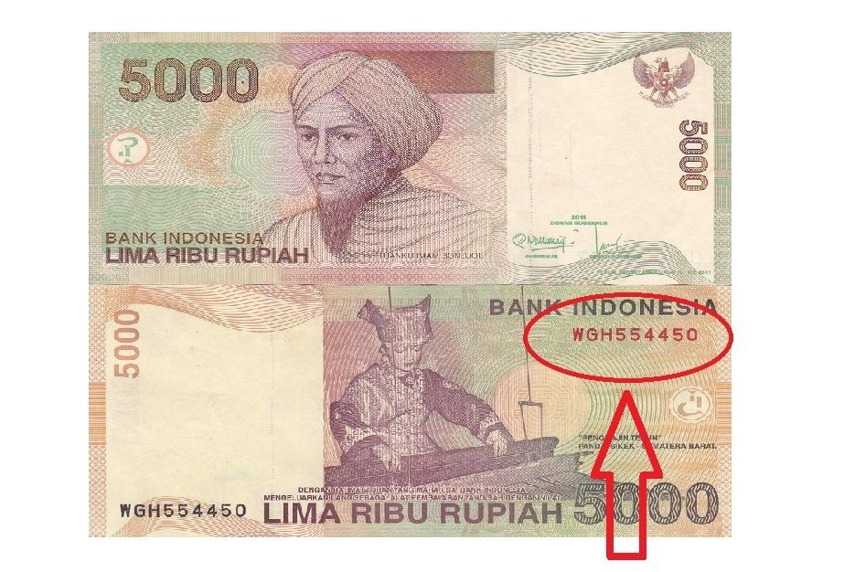 Detail Gambar Uang Lima Ribu Nomer 5