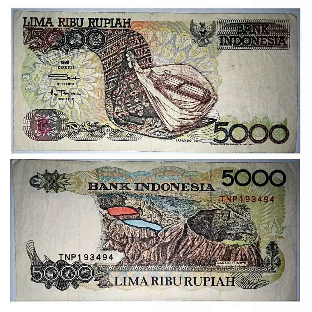 Detail Gambar Uang Lima Ribu Nomer 48