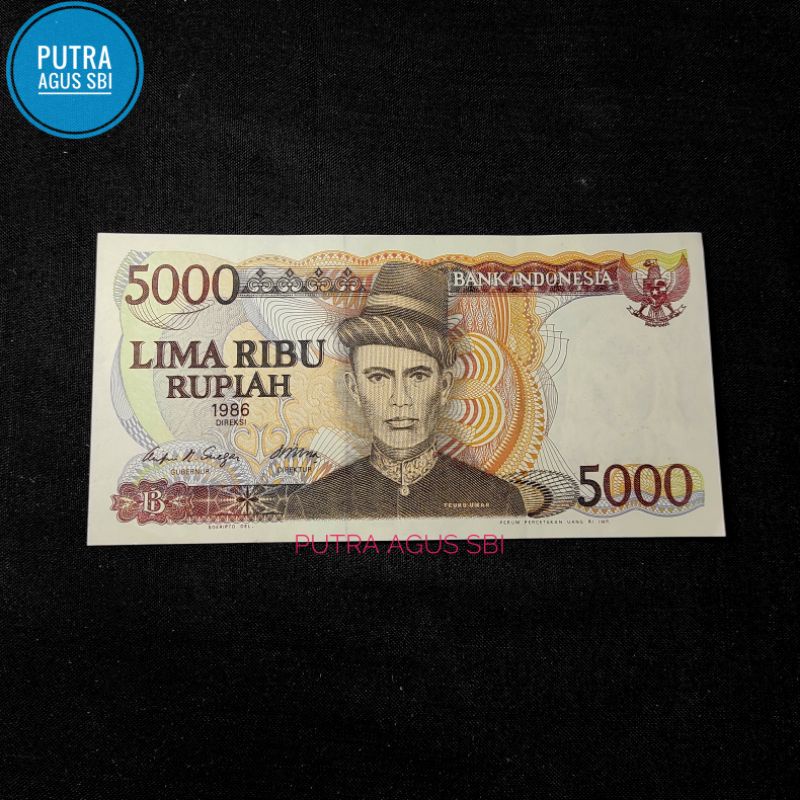 Detail Gambar Uang Lima Ribu Nomer 50