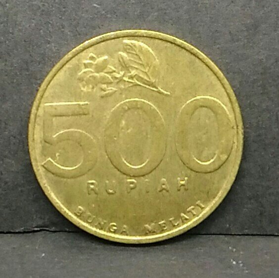 Detail Gambar Uang Logam Lima Ratus Rupiah Nomer 2