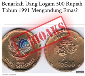 Detail Gambar Uang Logam Lima Ratus Rupiah Nomer 54