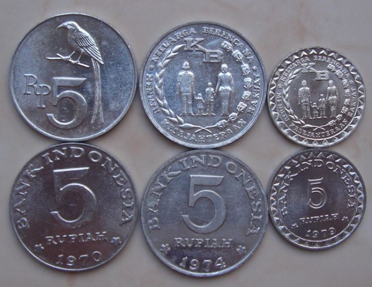 Detail Gambar Uang Logam Mulai Nilai Terkecil Nomer 30