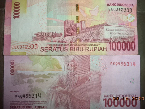 Detail Gambar Uang Ratusan Ribu Rupiah Nomer 36