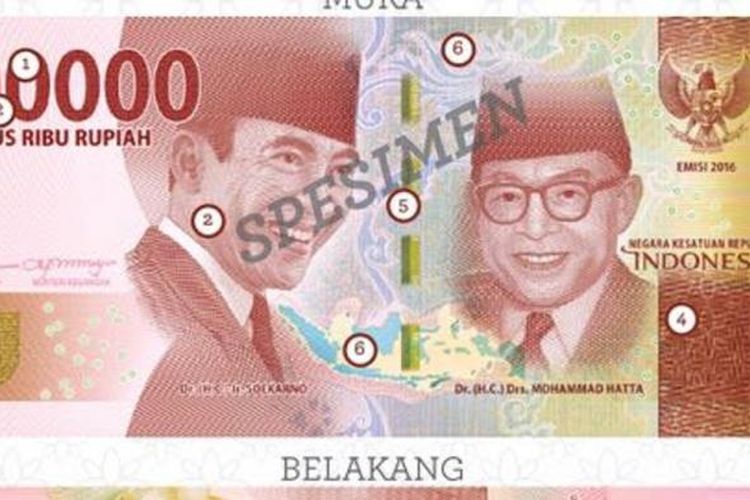 Detail Gambar Uang Rupiah Baru 2017 Nomer 24