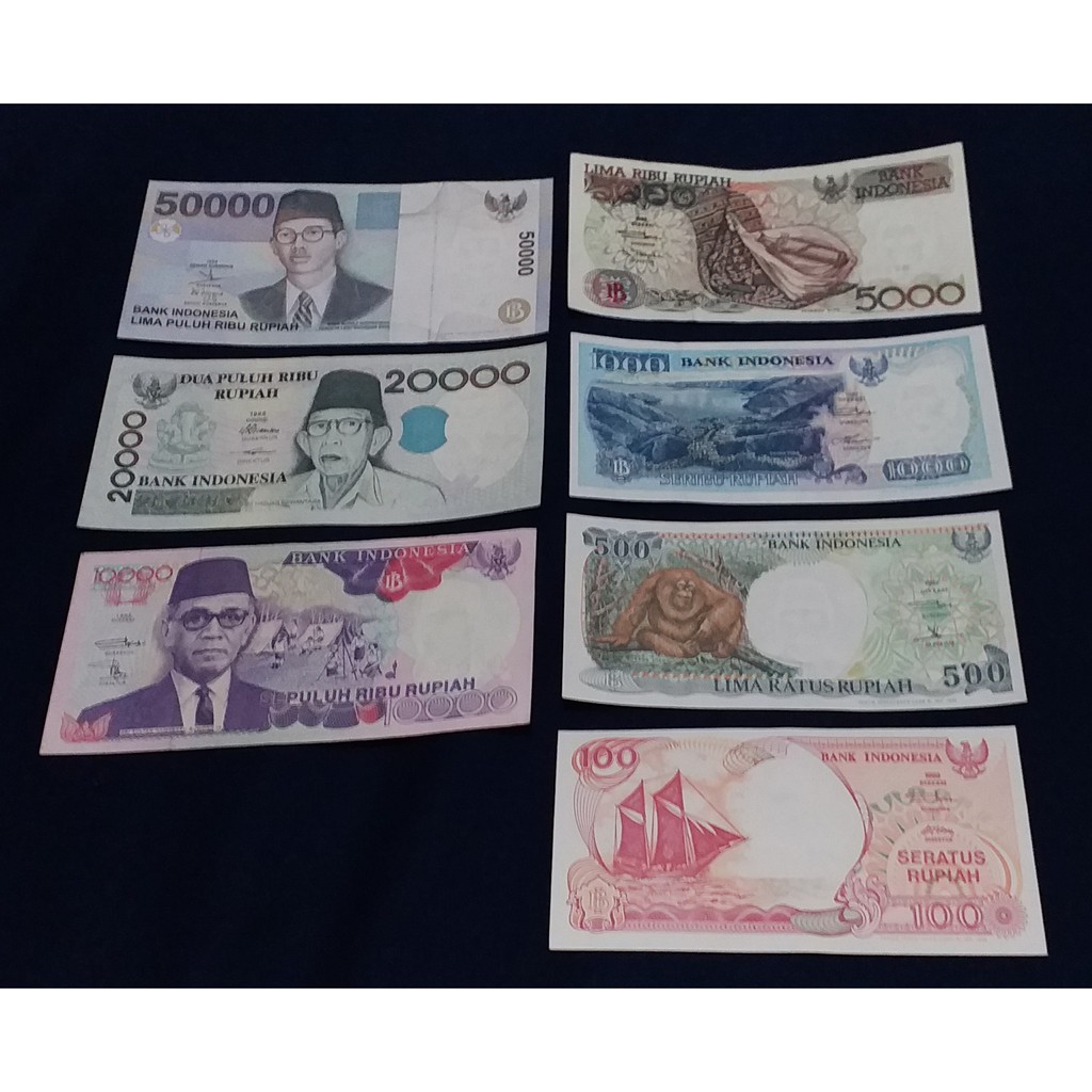 Detail Gambar Uang Rupiah Tahun 1990 Nomer 6