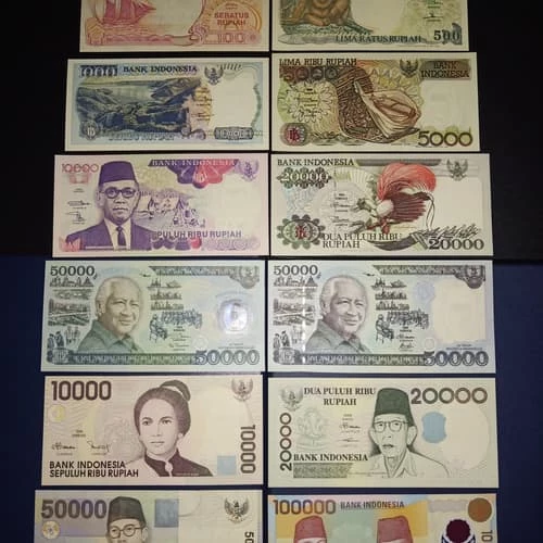 Detail Gambar Uang Rupiah Tahun 1990 Nomer 8