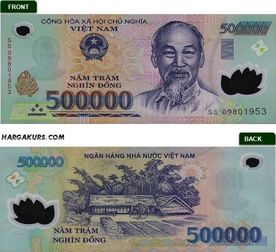 Detail Gambar Uang Vietnam Nomer 41
