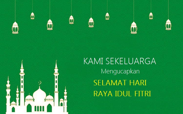 Detail Gambar Ucapan Idul Fitri Sekeluarga Nomer 2