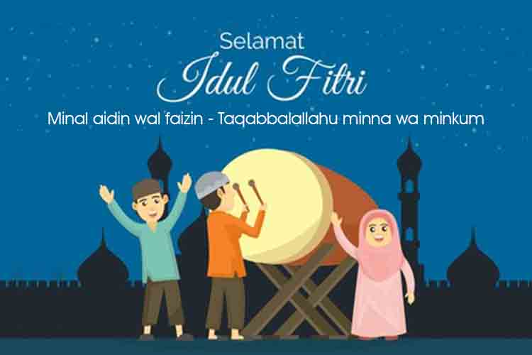 Gambar Ucapan Minal Aidin Wal Faizin - KibrisPDR