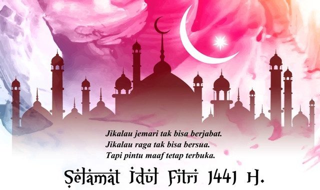 Detail Gambar Ucapan Minal Aidin Wal Faizin Nomer 31