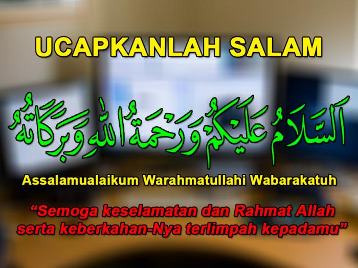 Detail Gambar Ucapan Salam Islami Nomer 13