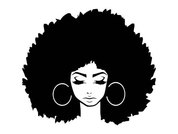 Detail African American Woman Afro Drawing Nomer 7