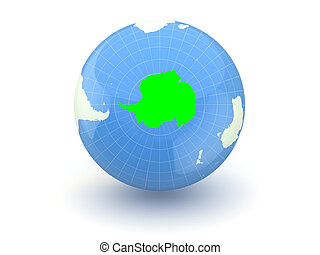 Detail Antarktis Globus Nomer 2