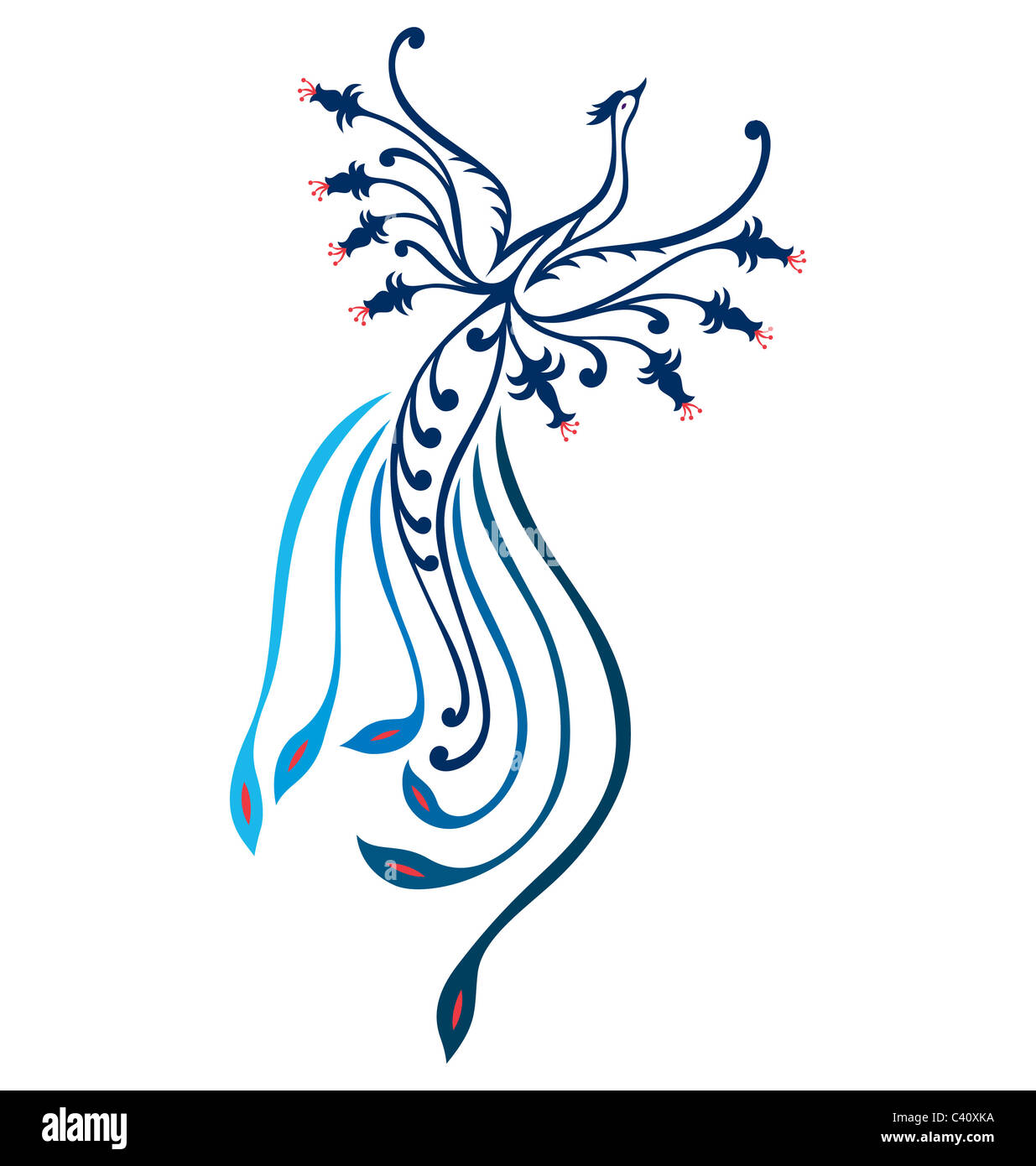 Detail Blue Phoenix Symbolism Nomer 19