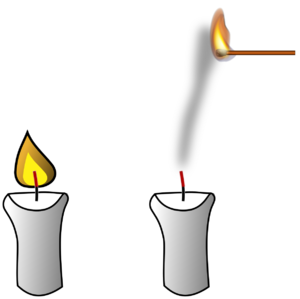 Detail Brennende Kerze Zeichnen Nomer 4