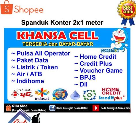 Detail Desain Banner Jual Pulsa Nomer 25