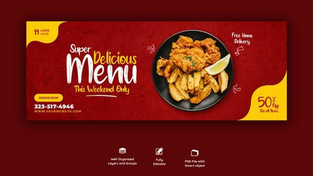 Desain Banner Kuliner - KibrisPDR