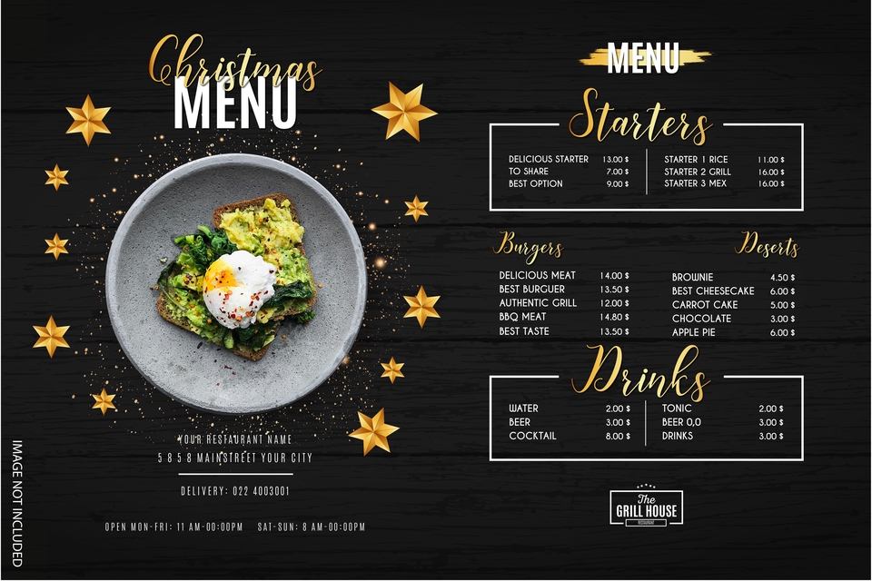 Detail Desain Banner Menu Makanan Nomer 39