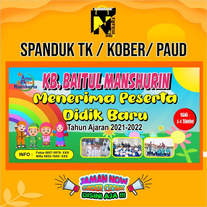 Desain Banner Paud - KibrisPDR