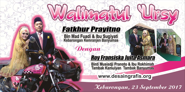 Detail Desain Banner Pernikahan Nomer 30