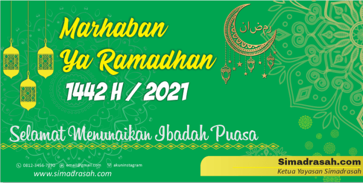 Detail Desain Banner Ramadhan Cdr Nomer 13