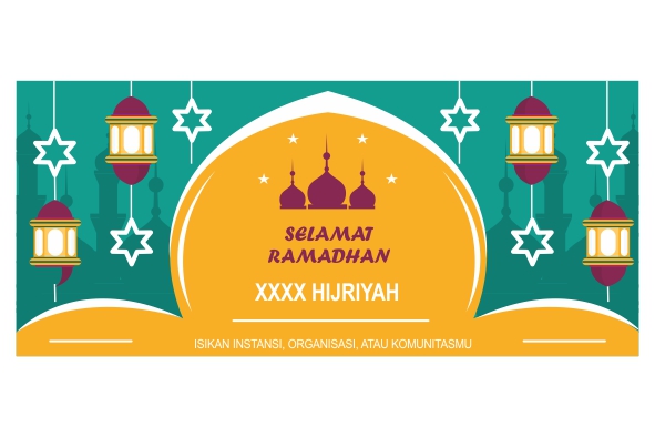 Detail Desain Banner Ramadhan Cdr Nomer 22