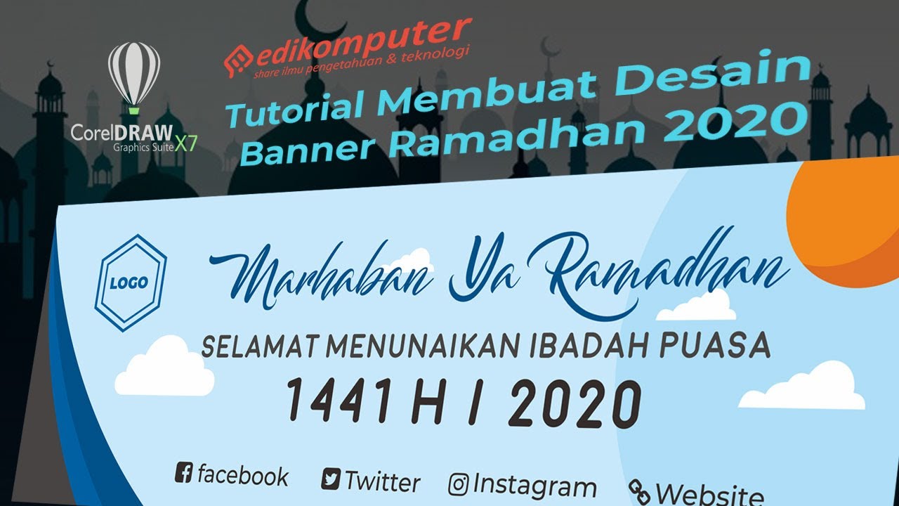 Detail Desain Banner Ramadhan Cdr Nomer 26