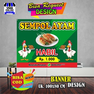 Detail Desain Banner Sempol Ayam Nomer 26